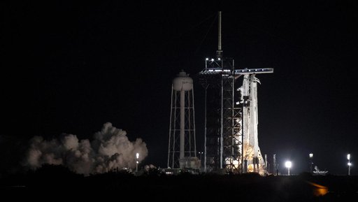 SpaceX Crew-3 Static Fire