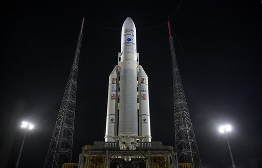 Ariane 5 with James Webb Space Telescope Prelaunch