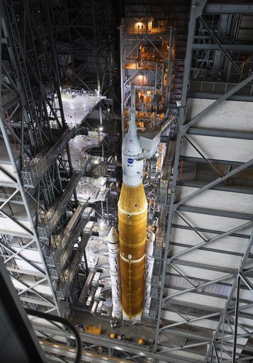 Artemis I First Rollout
