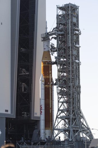 Artemis I First Rollout