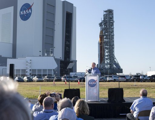Artemis I First Rollout