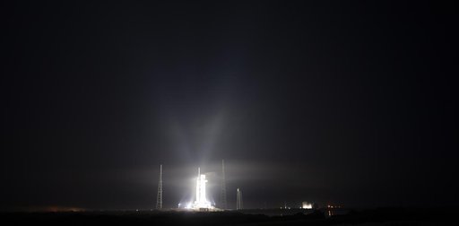Artemis I First Rollout