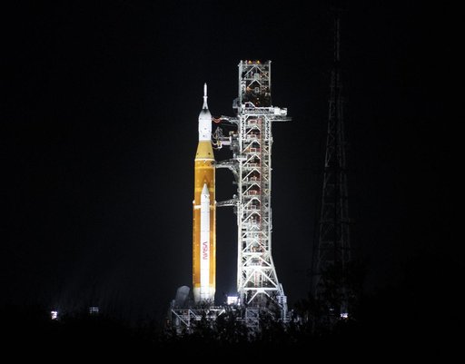 Artemis I First Rollout