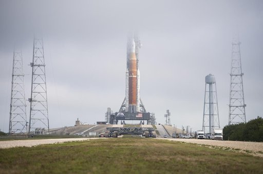 Artemis I First Rollout