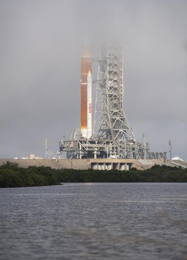 Artemis I First Rollout