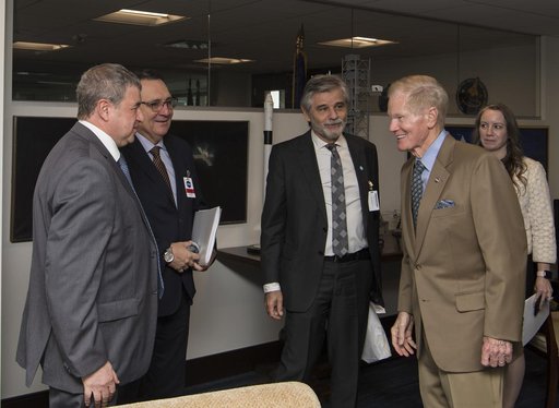 (Admin Nelson Meets with Argentinian Space Agency)