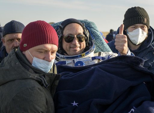 Expedition 66 Soyuz Landing
