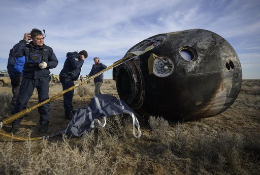 Expedition 66 Soyuz Landing