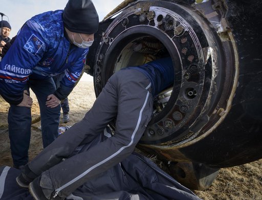 Expedition 66 Soyuz Landing
