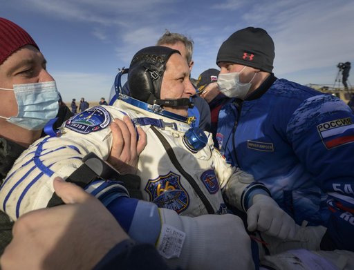 Expedition 66 Soyuz Landing