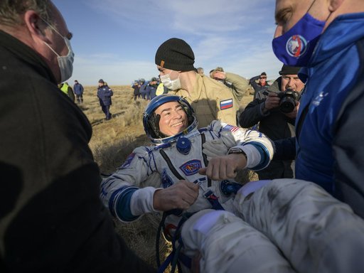 Expedition 66 Soyuz Landing