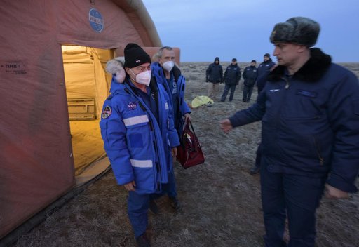 Expedition 66 Soyuz Landing