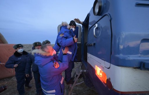 Expedition 66 Soyuz Landing