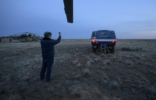 Expedition 66 Soyuz Landing