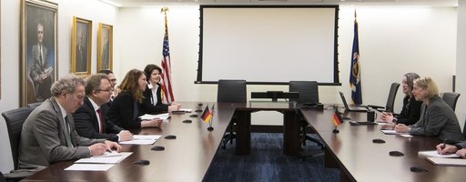 Deputy Admin Melroy Meets with German Aerospace Representatives
