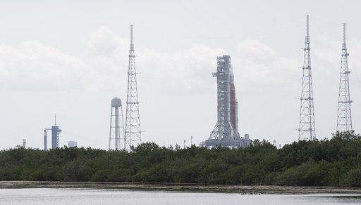 NASA’s SLS and SpaceX’s Falcon 9 at Launch Complex 39A & 39B