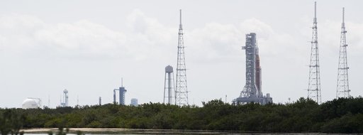 NASA’s SLS and SpaceX’s Falcon 9 at Launch Complex 39A & 39B