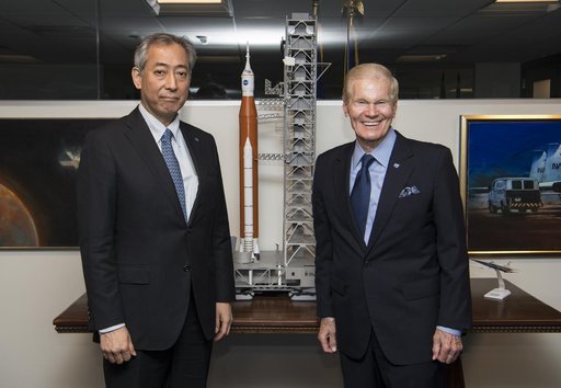 NASA Admin Bill Nelson Meets with Representatives from JAXA
