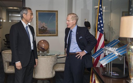 NASA Admin Bill Nelson Meets with Representatives from JAXA
