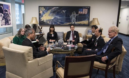 NASA Admin Bill Nelson Meets with Representatives from JAXA