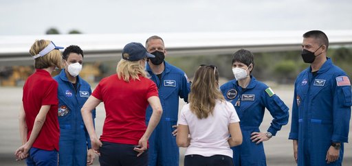 SpaceX Crew-4 Crew Arrival