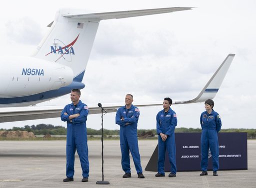 SpaceX Crew-4 Crew Arrival