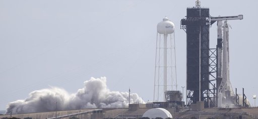 SpaceX Crew-4 Static Fire