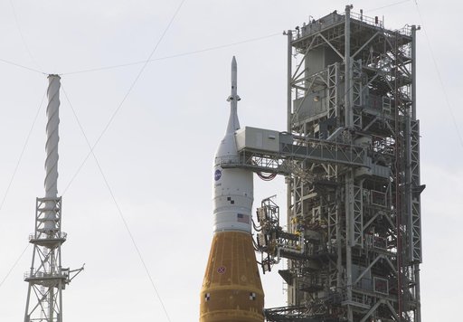 Artemis 1 on Launch Pad 39B