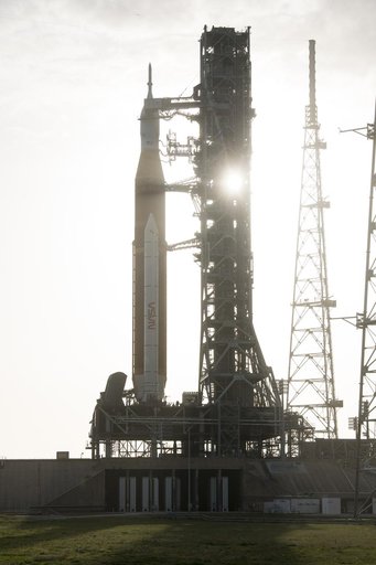 Artemis 1 on Launch Pad 39B
