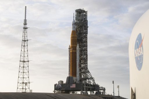 Artemis 1 on Launch Pad 39B
