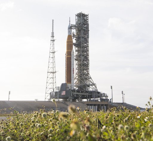 Artemis 1 on Launch Pad 39B