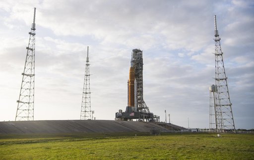 Artemis 1 on Launch Pad 39B