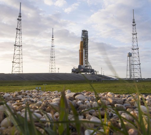 Artemis 1 on Launch Pad 39B