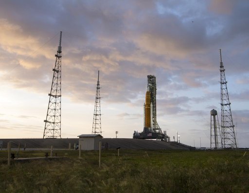 Artemis 1 on Launch Pad 39B