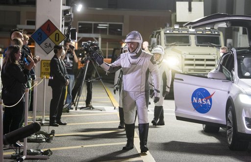 SpaceX Crew-4 Crew Walkout