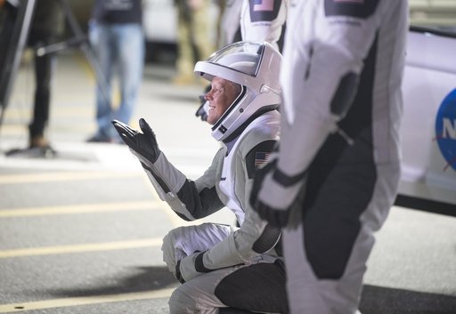 SpaceX Crew-4 Crew Walkout