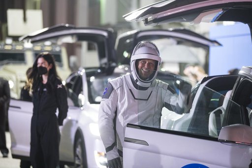 SpaceX Crew-4 Crew Walkout