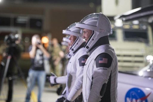 SpaceX Crew-4 Crew Walkout