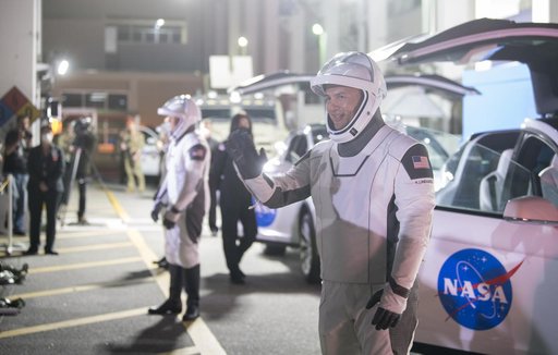 SpaceX Crew-4 Crew Walkout