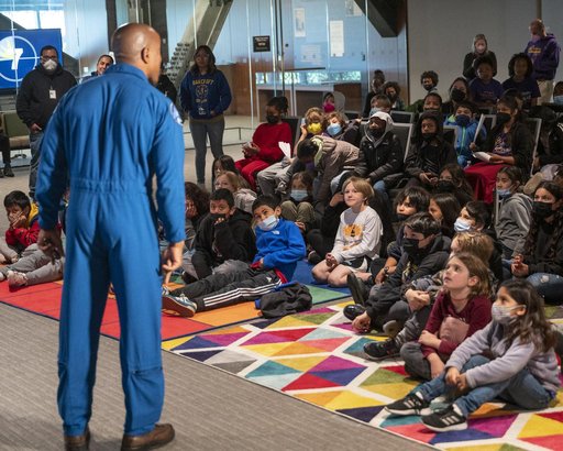Astronaut Victor Glover Inspires DC Area School Students