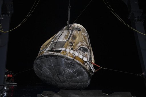 NASA’s SpaceX Crew-3 Splashdown
