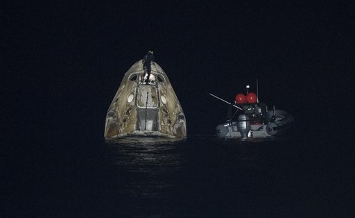 NASA’s SpaceX Crew-3 Splashdown