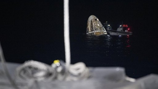 NASA’s SpaceX Crew-3 Splashdown