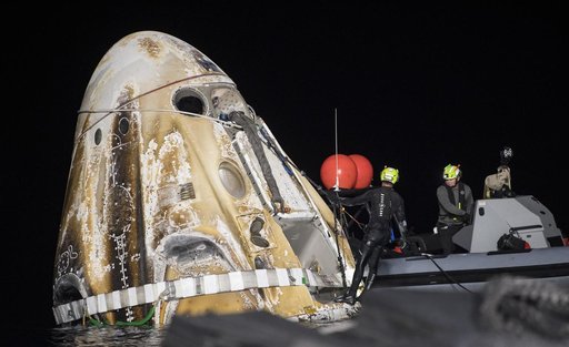 NASA’s SpaceX Crew-3 Splashdown