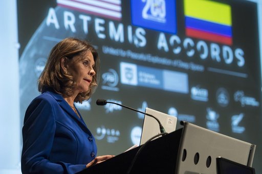 Colombian Vice President Marta Lucía Ramírez Artemis Accords S