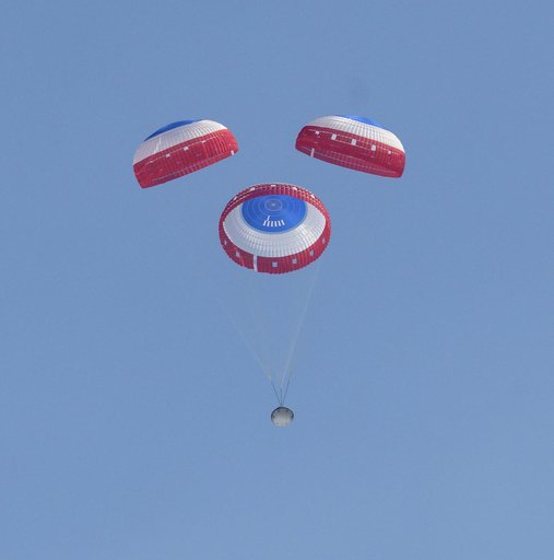 Boeing Orbital Flight Test-2 Landing