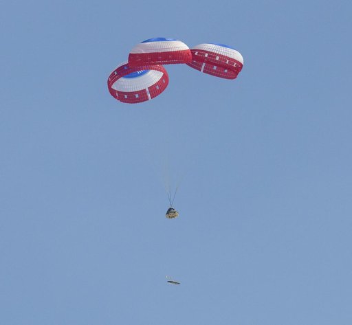 Boeing Orbital Flight Test-2 Landing