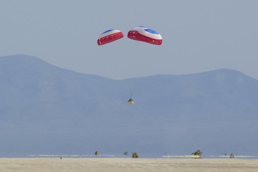 Boeing Orbital Flight Test-2 Landing