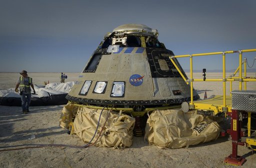 Boeing Orbital Flight Test-2 Landing