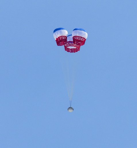 Boeing Orbital Flight Test-2 Landing